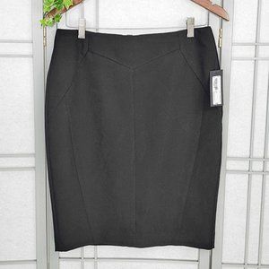 NWT Worthington Black High Waisted Pencil Skirt 6